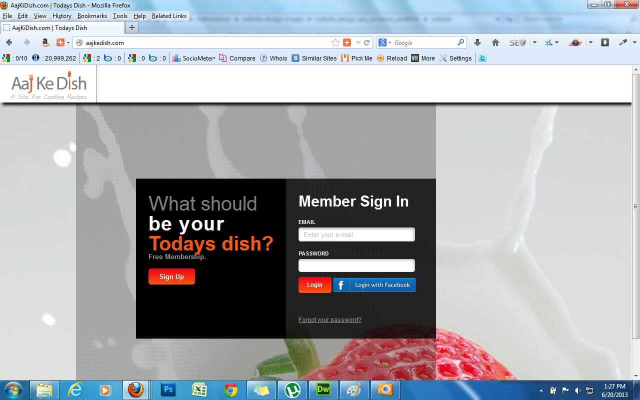 aajkedish-website-project
