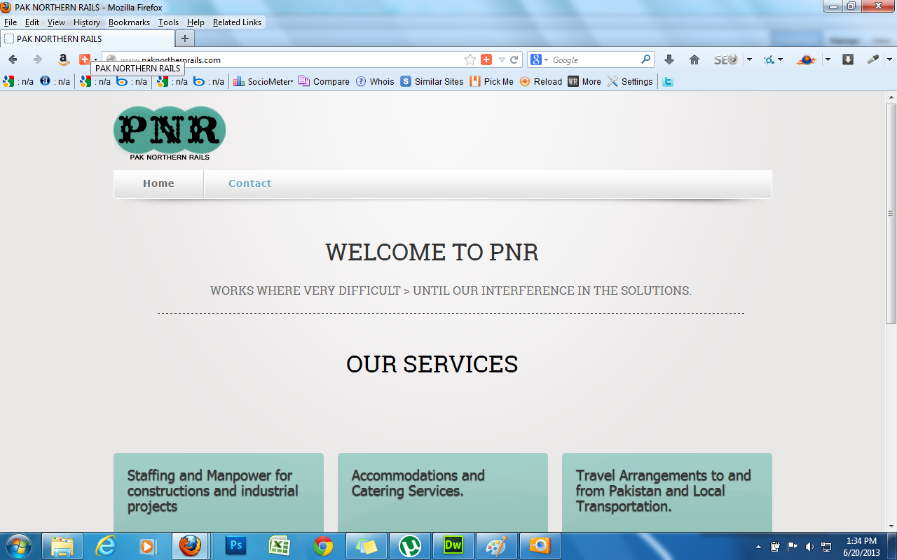 paknorthernrails-website-project